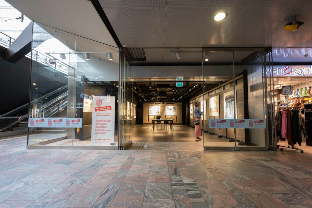 Rotterdam op de tekentafel (foto: Hans Tak)