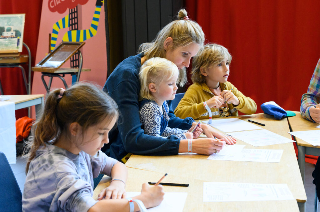 Manga workshop in 2022 (photo: Hans Tak)