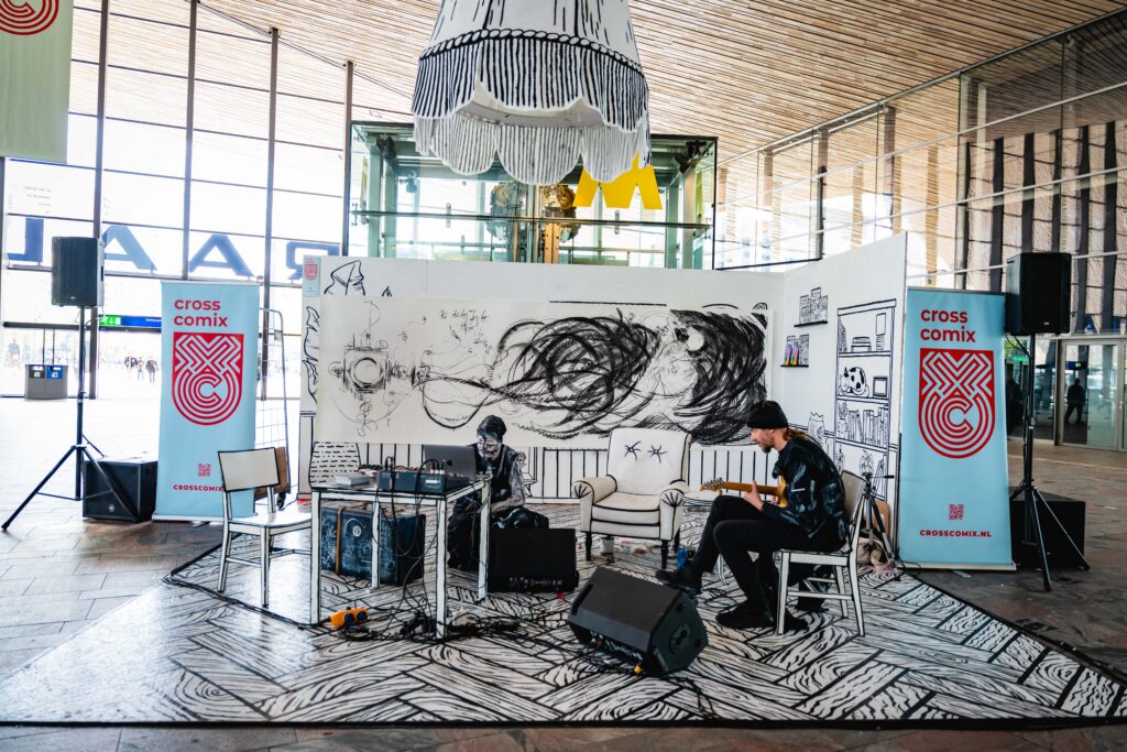 SellFable & Florian Magnus Maier, Rotterdam Centraal 2025 (photo by Michelle Urbiztondo)