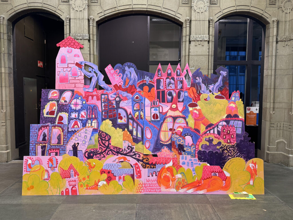 In search for home, an installation by Andijvie and Ami Rinn
